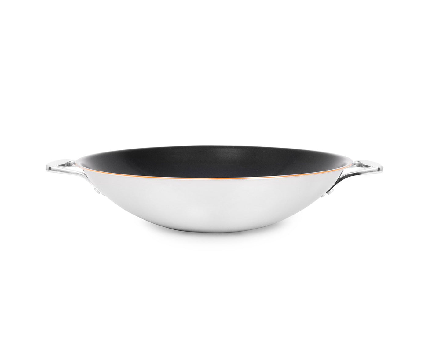 Wok con nucleo in rame 36cm