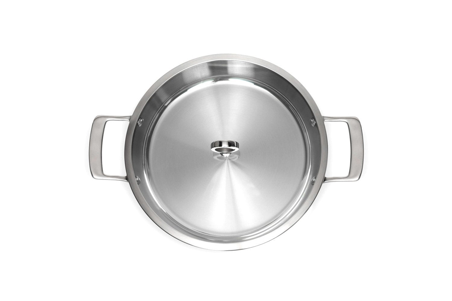 Laden Sie das Bild in den Galerie-Viewer, Padella con nucleo in rame non rivestita
