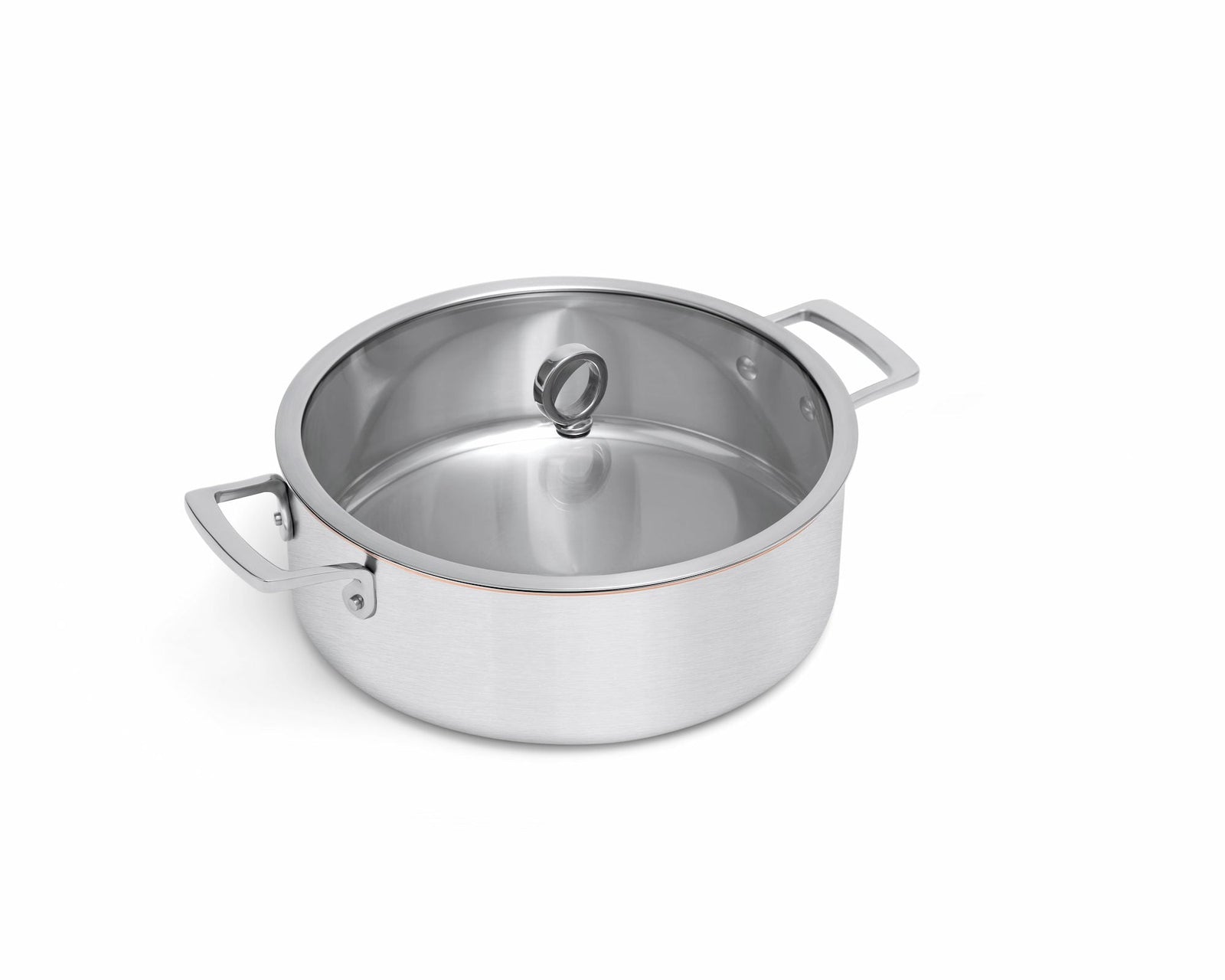 Laden Sie das Bild in den Galerie-Viewer, Tegame con nucleo in rame
