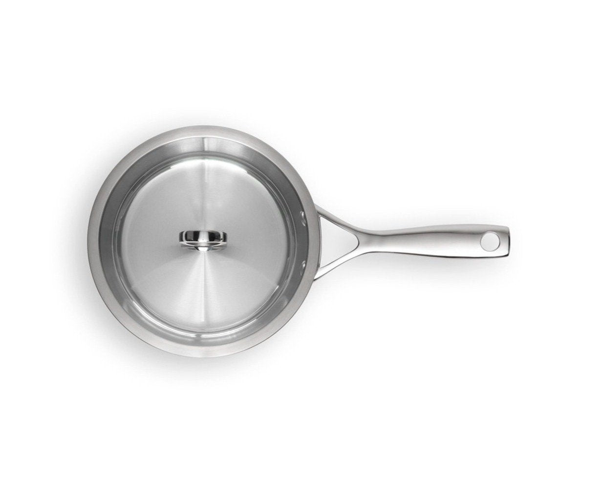 Laden Sie das Bild in den Galerie-Viewer, Padella con nucleo in rame non rivestita
