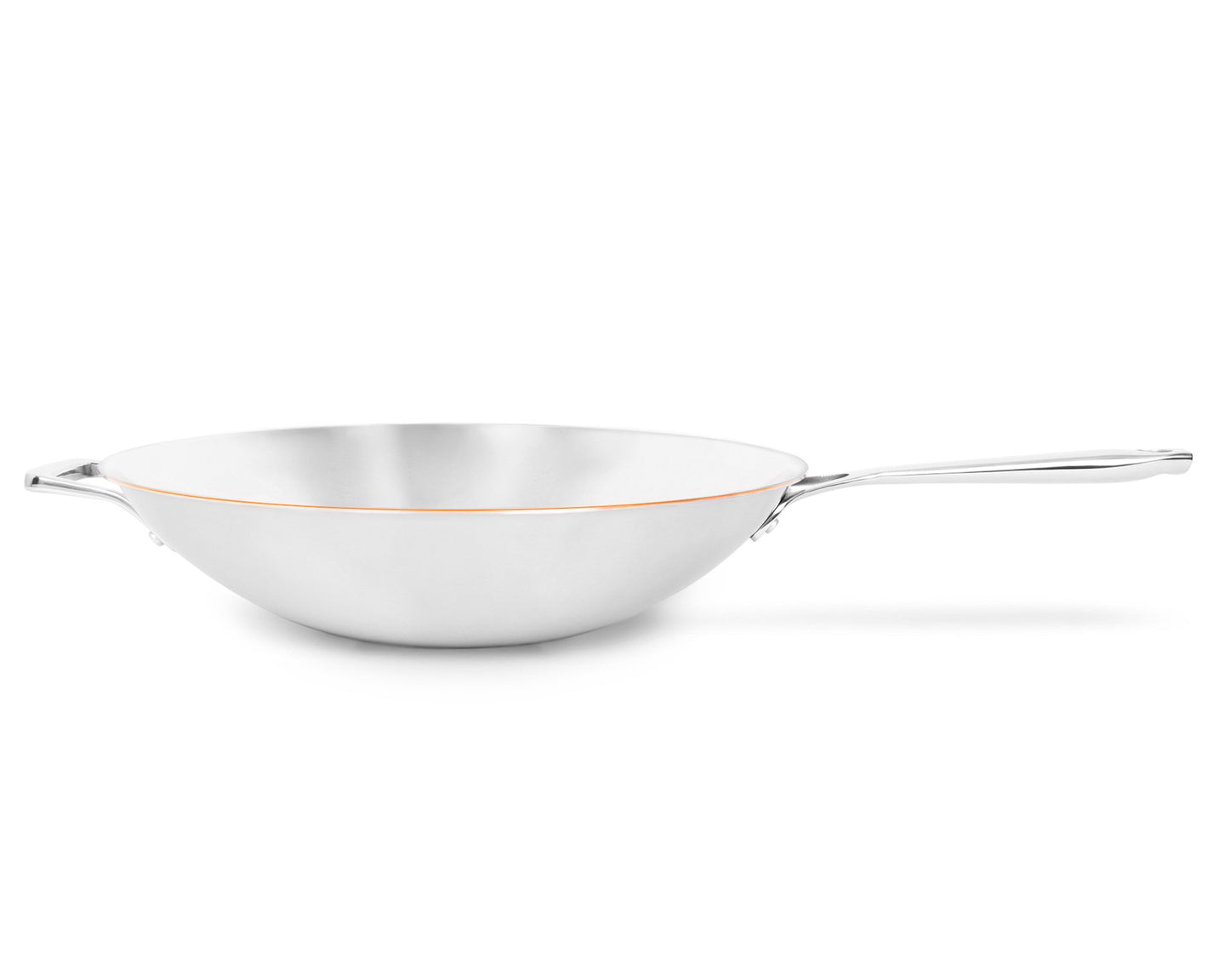 Wok con nucleo in rame 36cm